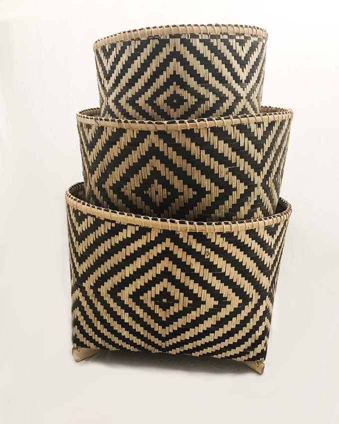 Bamboo Storage Baskets