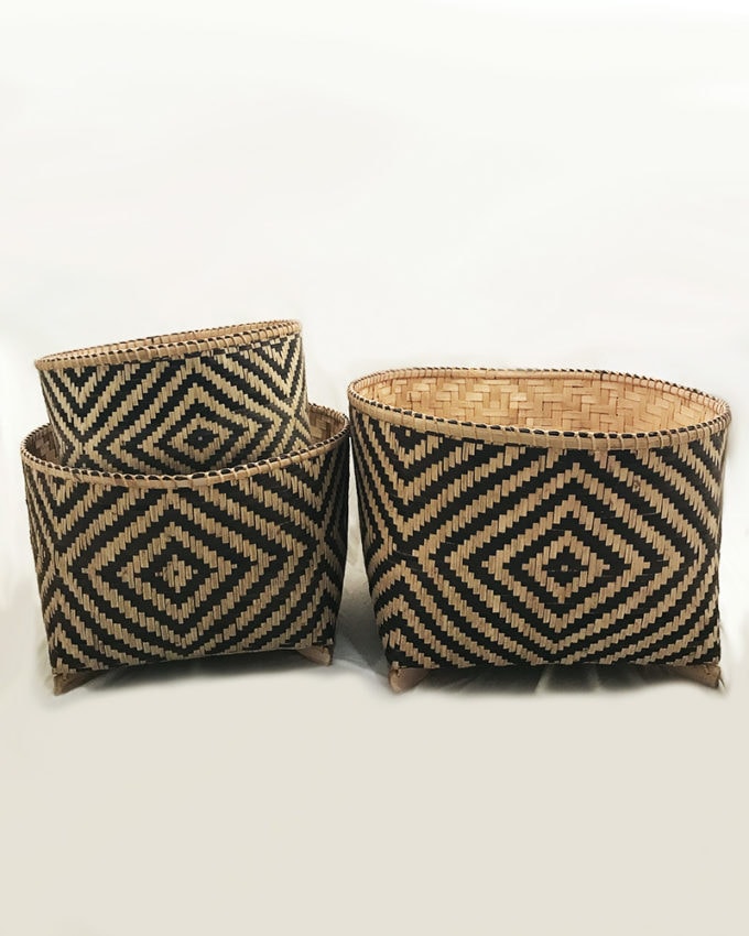 Woven Bamboo Baskets