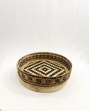 Bamboo tortilla basket