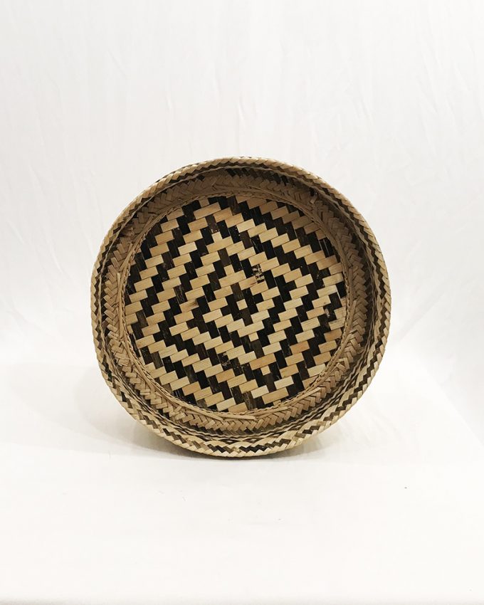 Bamboo tortilla basket