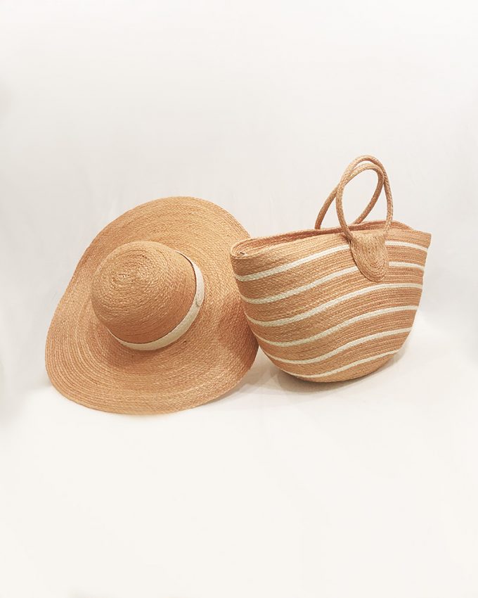 Straw Hat and Bag