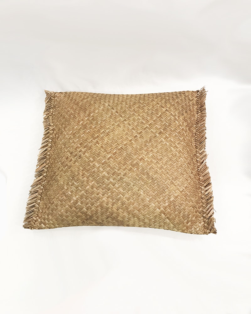 Handwoven Wicker Decorative Pillow