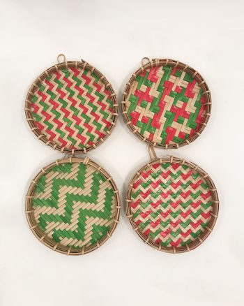 Bamboo Christmas Ornaments